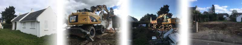 service de destruction de maison région de Guérande